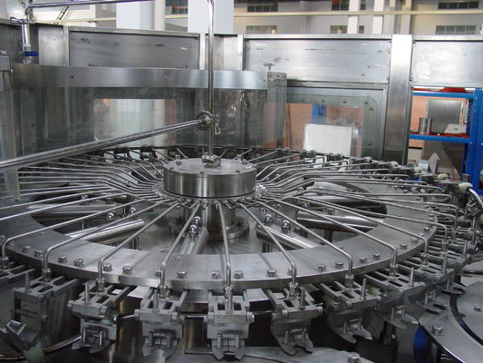 65 Heads High Speed Soft Drink Auto Carbonated Drink Filling Machine Beverage