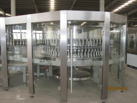 500ml 7.5KW Automatic Bottle Filling Machine , 22000 Bottles Per Hour