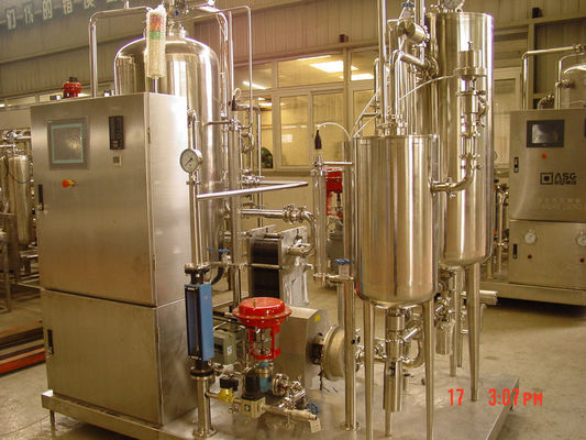CSD Drink CO2 Beverage Mixing Machine With 6 Tons Per Hour