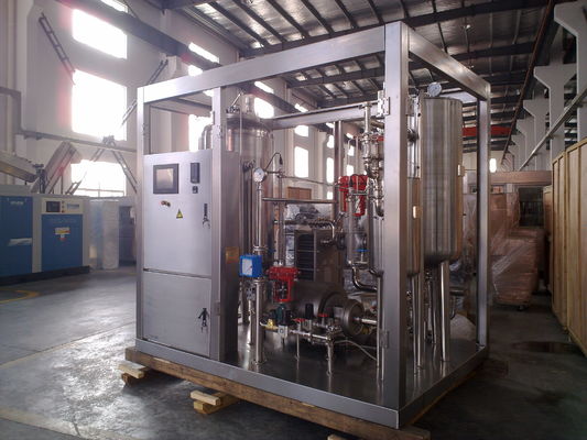 Adjustable pressure Soda Water Mixer Fully Automatic Capacity 18 - 20T