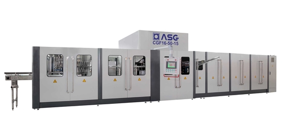 純粋な水/ワインのための 10000 BPH の 220/380V 洗浄の満ちるおおう機械